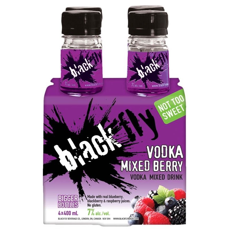 Black Fly Vodka Mixed Berry